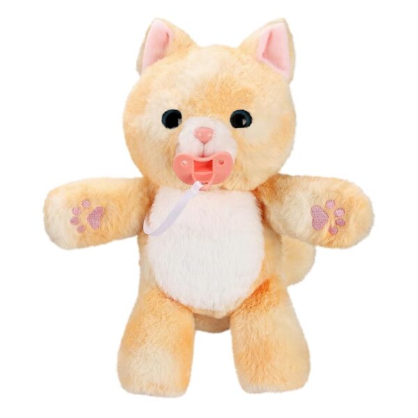 Little Live Pets - Cozy Dozys: Ginger The Kitty | Interactive Plush Toy Kitty. 25+ Sounds and Reactions. Magical Eye Movement. Blanket, Pacifier and Batteries Included. for Kids...