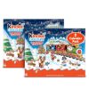 Kinder Chocolate Countdown Calendar, 2 Pack, Individually Wrapped Chocolate Candy, 2023 Advent Calendar, 24 Pieces Each, 8.8 Oz Total