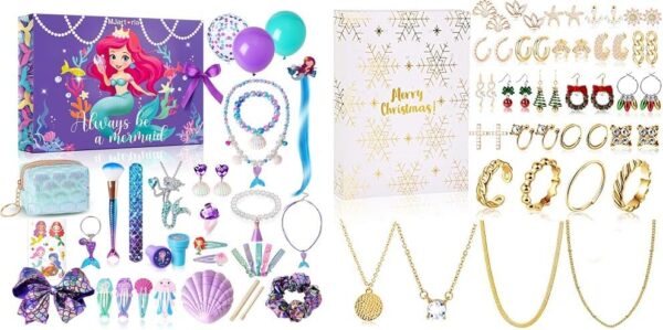 MJartoria Bundle - Advent Calendar 2024 for Girls 24-Days Christmas Countdown Calendar Gifts and Advent Calendar 2024 for Women