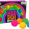 Schylling NeeDoh Rainboh Teenie - Sensory Fidget Toy - 6 Mini Groovy Globs - Ages 3 to Adult