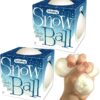 Schylling Snow Ball (NeeDoh) Crunchy, Squishy, Squeezy, Stretchy Stress Balls Gift Set Bundle - 2 Pack