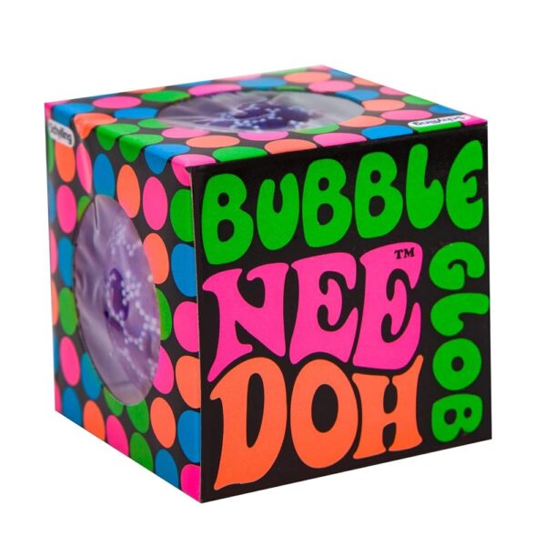 Schylling NeeDoh Bubble Glob - Sensory Fidget Toy - Assorted Colors - Ages 3 to Adult (Pack of 1)