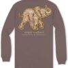 Simply Southern Elephant Wild Flowers - Adult Long Sleeve